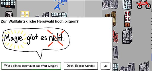 Beispiel Sprechblase