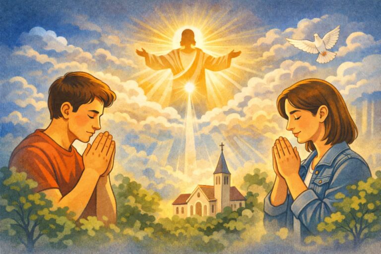 Gebet, Jesus, Heiliger Geist, Kirche